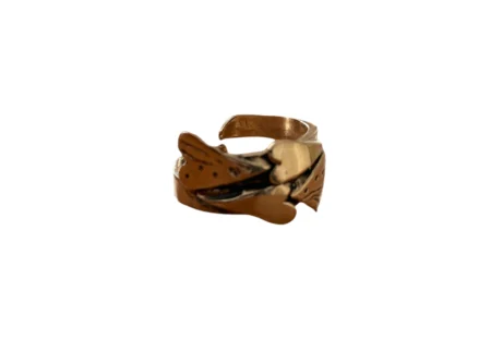 hjerter bronzen ring