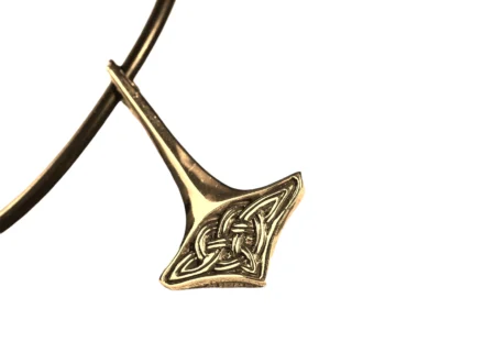 bronzen ketting serie vikingmotiv